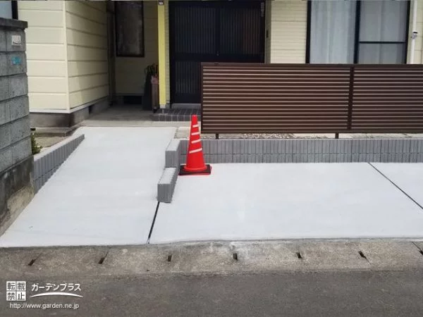 No.11143 お庭面積を活用する駐車スペースリフォーム工事[施工後]