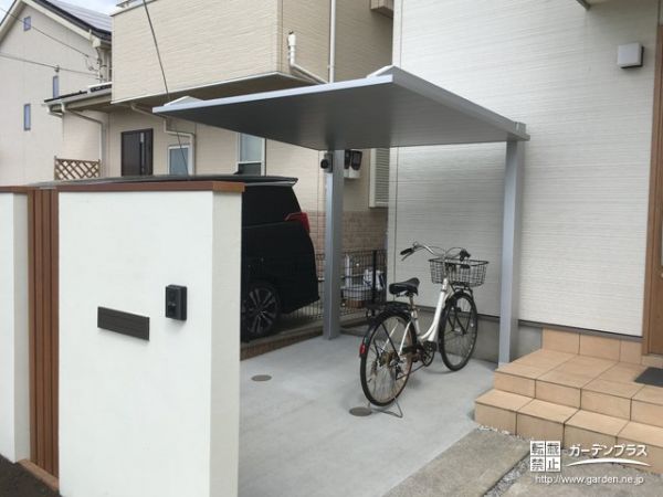 エクステリア商品 カーポートscミニ Lixilサイクルポート 外構工事のガーデンプラス
