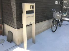 スタイリッシュな機能門柱[施工後]