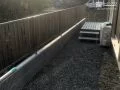 お庭の安全を守る縦スリットフェンス