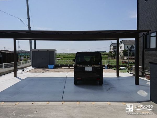 福岡県の外構施工例一覧 カーポート 外構工事のガーデンプラス