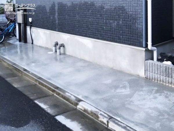 砂利 駐輪スペースの外構施工例一覧 金額の安い順 外構工事のガーデンプラス