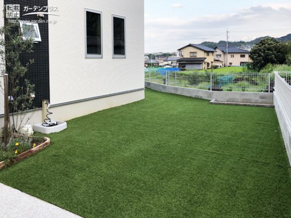 外構施工例一覧 レンガ 人工芝 50万円まで 外構工事のガーデンプラス 外構施工例一覧 レンガ 人工芝 50万円まで 外構工事のガーデンプラス