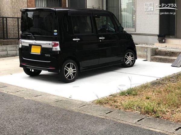 No.11620 2台目も停められる駐車スペース拡張工事[施工後]