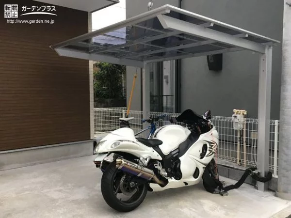 No.11815 バイクや自転車をお守りするサイクルポート設置工事