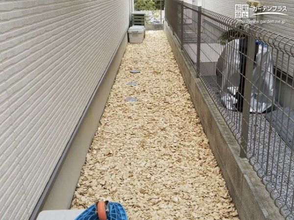 ウッドチップの外構施工例一覧 外構工事のガーデンプラス