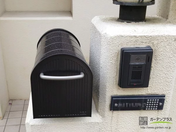 No.1190 ポスト設置工事[施工後]