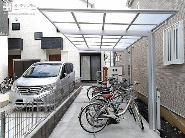カーポート 旗竿地の外構施工例一覧 外構工事のガーデンプラス