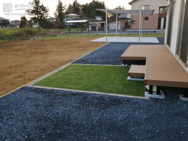 毎日の暮らしを優先させた広い敷地の新築外構工事 No 100 新築外構一式の施工例 外構工事のガーデンプラス 毎日の暮らしを優先させた広い敷地の新築外構工事 No 100 新築外構一式の施工例 外構工事のガーデンプラス