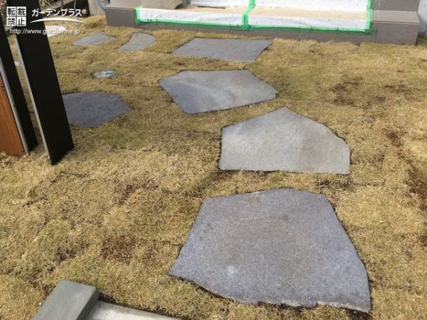 木目調 飛び石の外構施工例一覧 外構工事のガーデンプラス 木目調 飛び石の外構施工例一覧 外構工事のガーデンプラス