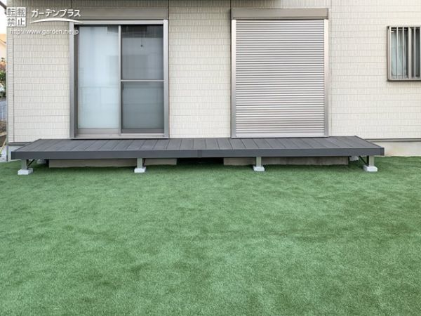 値引き キロスタイル 視線カットフェンス 4スパンセット 距離8m×高さ192cm 上段72cmのみ 日本製 目隠し 後付け アルミ フェンス 2段支柱付  プライバシー