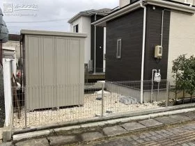 安全を守る境界フェンス[施工後]