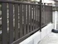 高低差のある場所の安全を守るフェンス設置工事