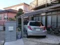 間口を広げて出入りしやすくリフォームした駐車スペース工事