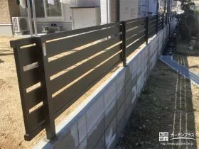 二期工事にて更にフェンスを設置[施工後]