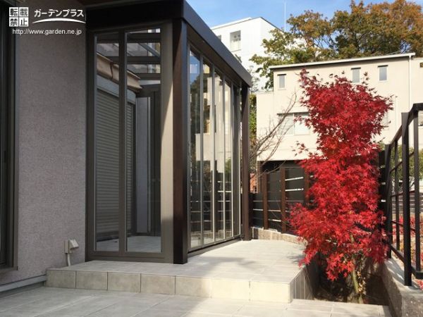 日々の暮らしの中で非日常を楽しむガーデンルーム設置工事 No ガーデンルームの施工例 外構工事のガーデンプラス