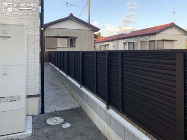 ガーデンプラス 高崎片岡の外構施工例一覧 目隠しフェンス 外構工事のガーデンプラス ガーデンプラス 高崎片岡の外構施工例一覧 目隠しフェンス 外構工事のガーデンプラス