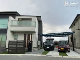 カーポートとフェンスを設置[施工後]