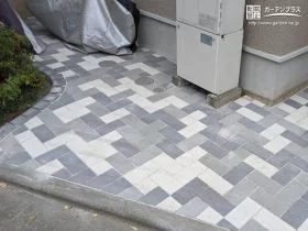 グレー系を3種類組み合わせた上品なバランス[施工後]