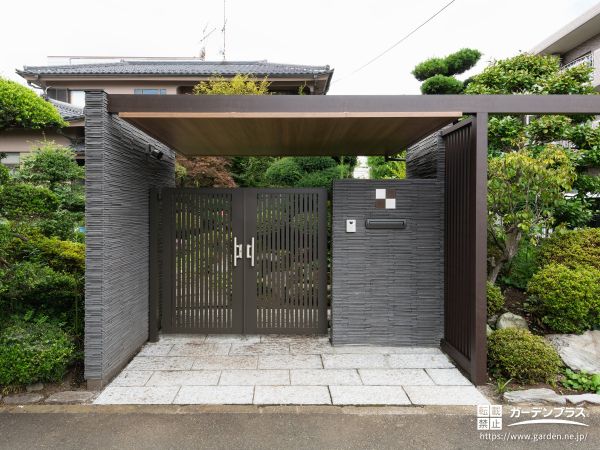 和風 門扉の外構施工例一覧 外構工事のガーデンプラス 和風 門扉の外構施工例一覧 外構工事のガーデンプラス