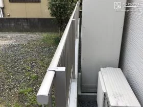 コストパフォーマンスに優れた縦格子フェンス[施工後]