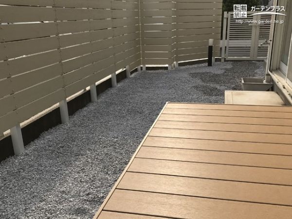 東京都昭島市の外構施工例一覧 ウッドデッキ 外構工事のガーデンプラス