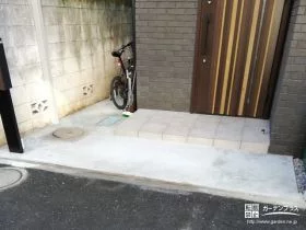 玄関まわりはオープンにして使いやすく[施工後]