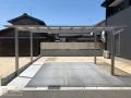 お庭をすっきり見せるカーポート