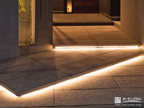 コンクリート平板 階段の外構施工例一覧 外構工事のガーデンプラス コンクリート平板 階段の外構施工例一覧 外構工事のガーデンプラス
