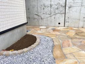 ガーデニングが楽しめる花壇[施工後]