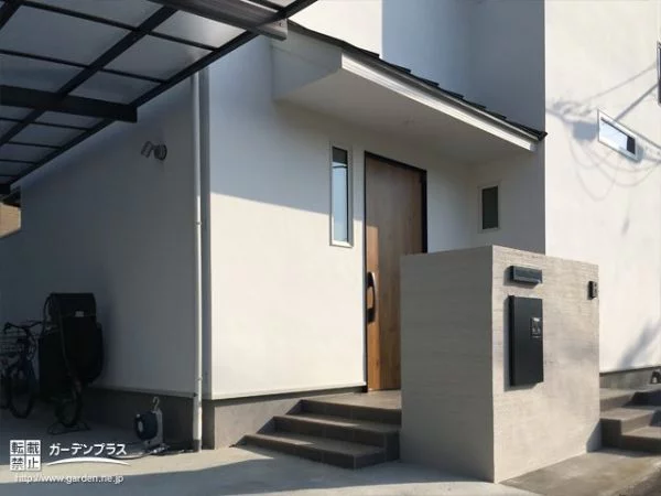 No.13039 住む人に優しい動線を備えた新築外構工事[施工後]