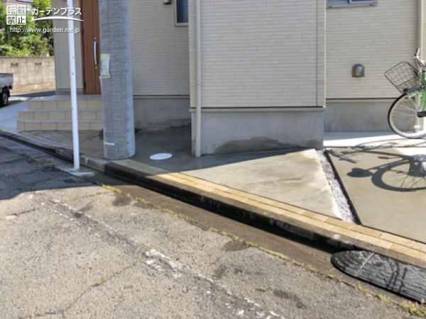 東京都東村山市の外構施工例一覧 土間コンクリート 外構工事のガーデンプラス