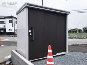お庭の整理に役立つ物置[施工後]