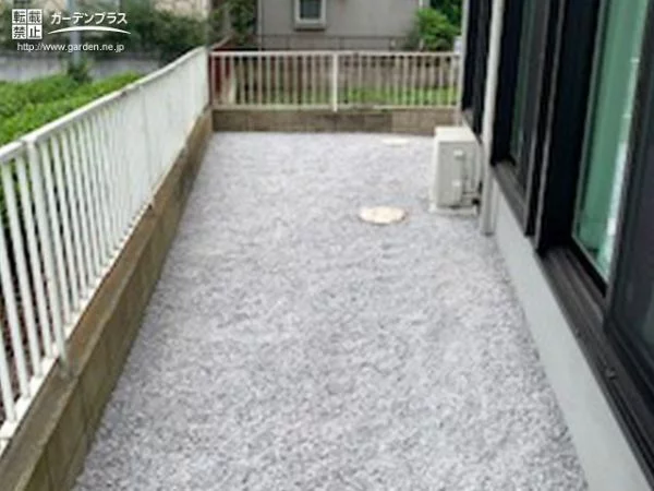 No.13121 コストを抑えて気になる雑草を防ぐ主庭のリフォーム[施工後]