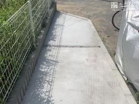 駐輪スペースにも使える土間コンクリート舗装[施工後]