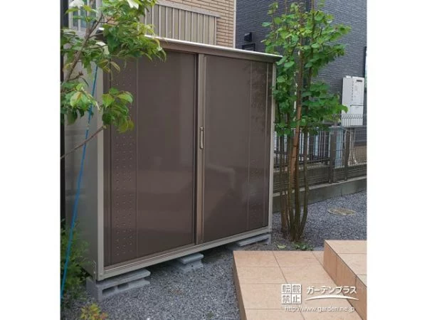No.13306 空きスペースにぴったり納めた物置設置工事[施工後]