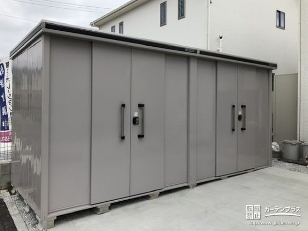 大きなものも楽々しまえる大容量の物置設置工事 (No.13334) / 物置の 