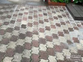 インターロッキングの不陸調整[施工後]