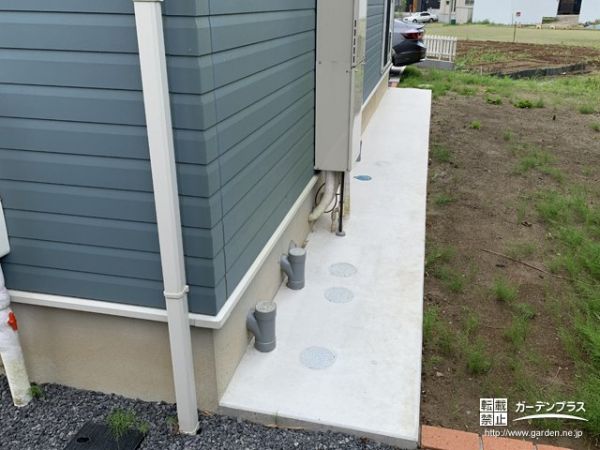 茨城県の外構施工例一覧 犬走り 外構工事のガーデンプラス