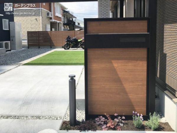 静岡県の外構施工例一覧 機能門柱 外構工事のガーデンプラス