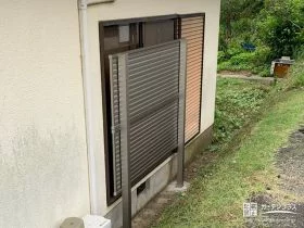 ルーパータイプの目隠しフェンス[施工後]
