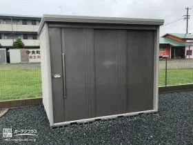 大容量の物置を設置[施工後]