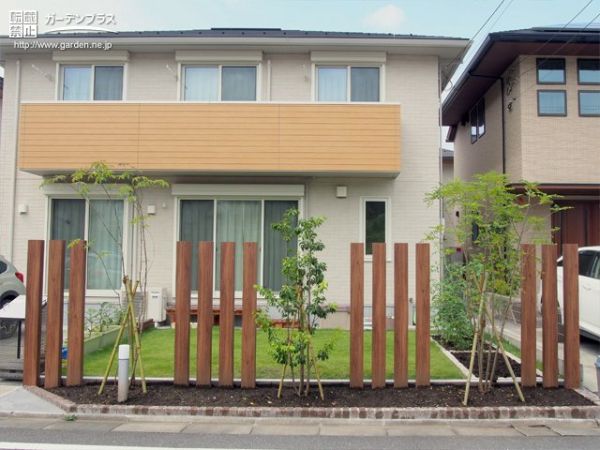 外構施工例一覧（目隠し・角柱・50万円 ～ 100万円） | 外構工事のガーデンプラス