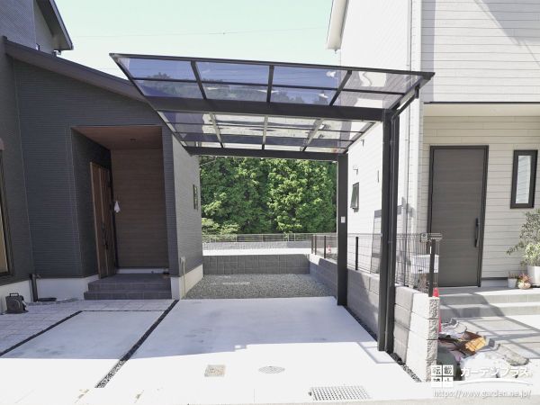 カーポート 和モダンの外構施工例一覧 外構工事のガーデンプラス カーポート 和モダンの外構施工例一覧 外構工事のガーデンプラス