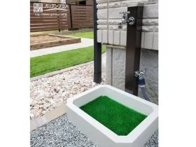 お庭の水撒きに役立つ立水栓