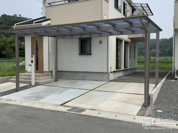 No.13914 お住まいからの動線も配慮した駐車スペース拡張工事[施工後]