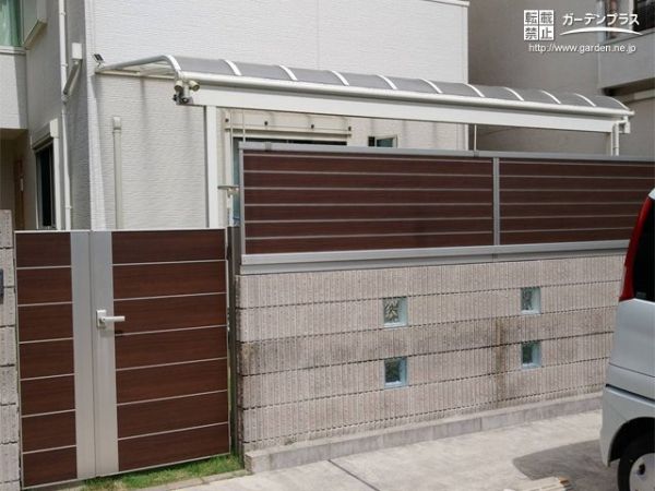 外構施工例一覧 化粧ブロック 塀 50万円まで 外構工事のガーデンプラス 外構施工例一覧 化粧ブロック 塀 50万円まで 外構工事のガーデンプラス