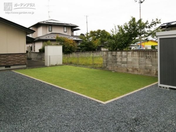 人工芝 飛び石の外構施工例一覧 外構工事のガーデンプラス 人工芝 飛び石の外構施工例一覧 外構工事のガーデンプラス