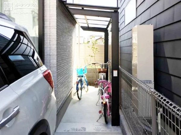 No.14068 小さなお子さまでも自転車が停めやすい駐輪スペース設置工事