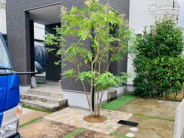 外構施工例一覧 植栽 10万円 50万円 外構工事のガーデンプラス